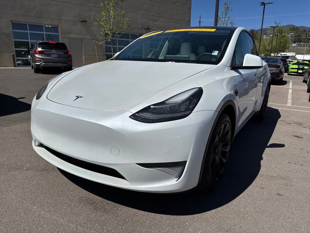 Used 2021 Tesla Model Y Long Range with VIN 5YJYGAEE4MF247165 for sale in Colorado Springs, CO