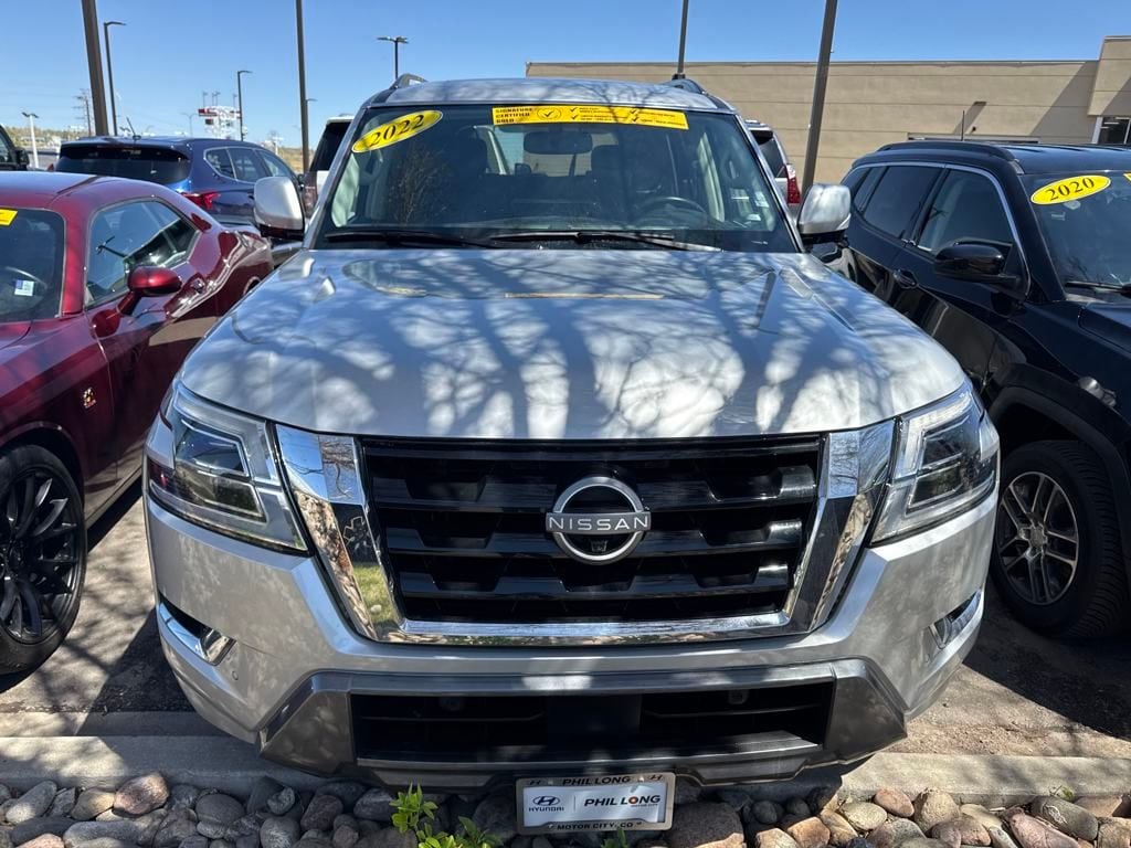 Used 2022 Nissan Armada SL with VIN JN8AY2BB5N9814871 for sale in Colorado Springs, CO