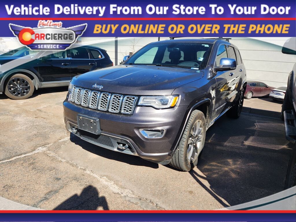 Used 2017 Jeep Grand Cherokee Overland 4x4 SUV