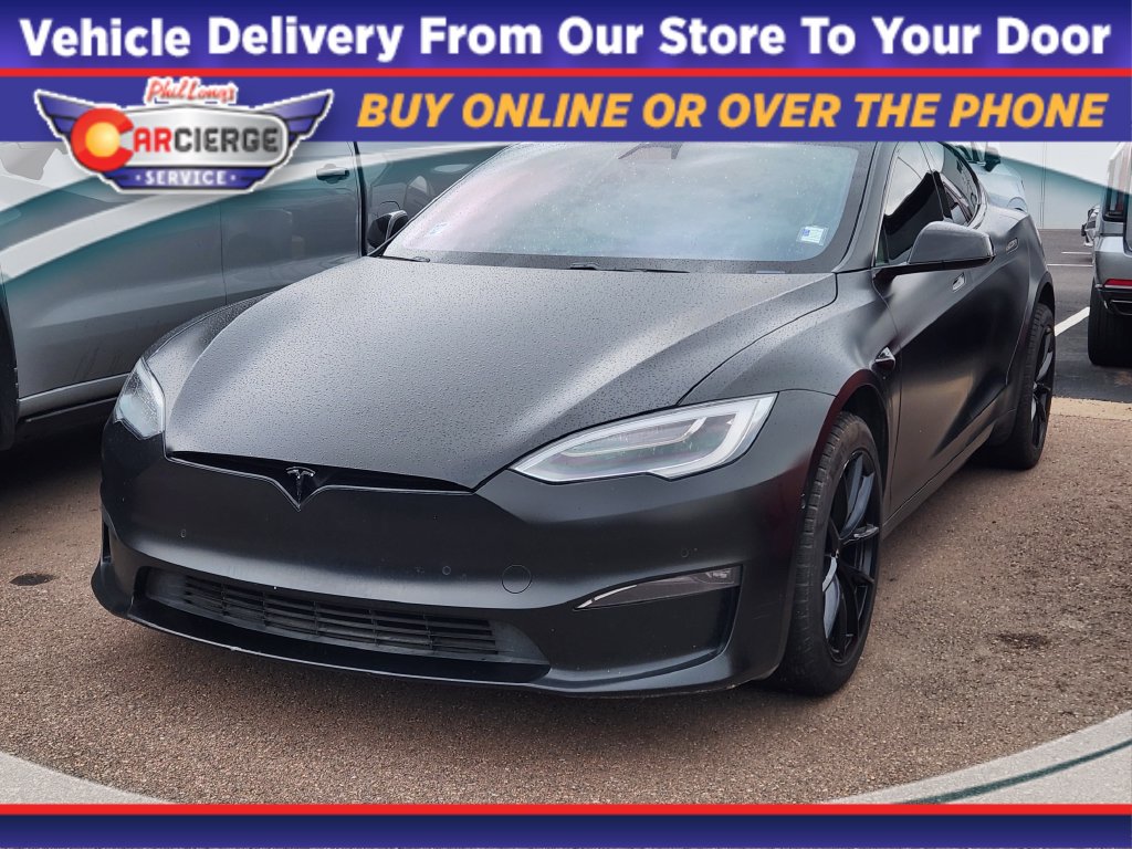 Used 2021 Tesla Model S Plaid with VIN 5YJSA1E68MF451614 for sale in Colorado Springs, CO