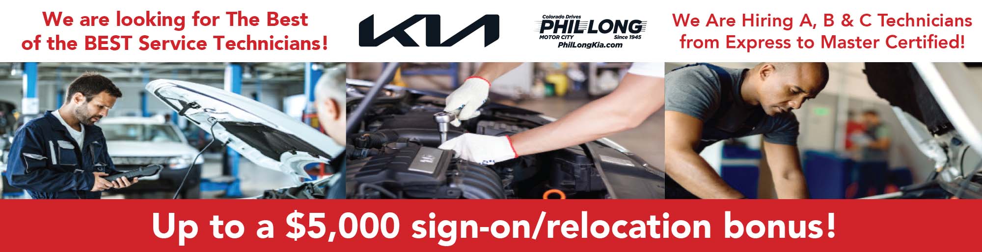 Kia Service at Phil Long Kia of Colorado Springs Kia Car Repair in