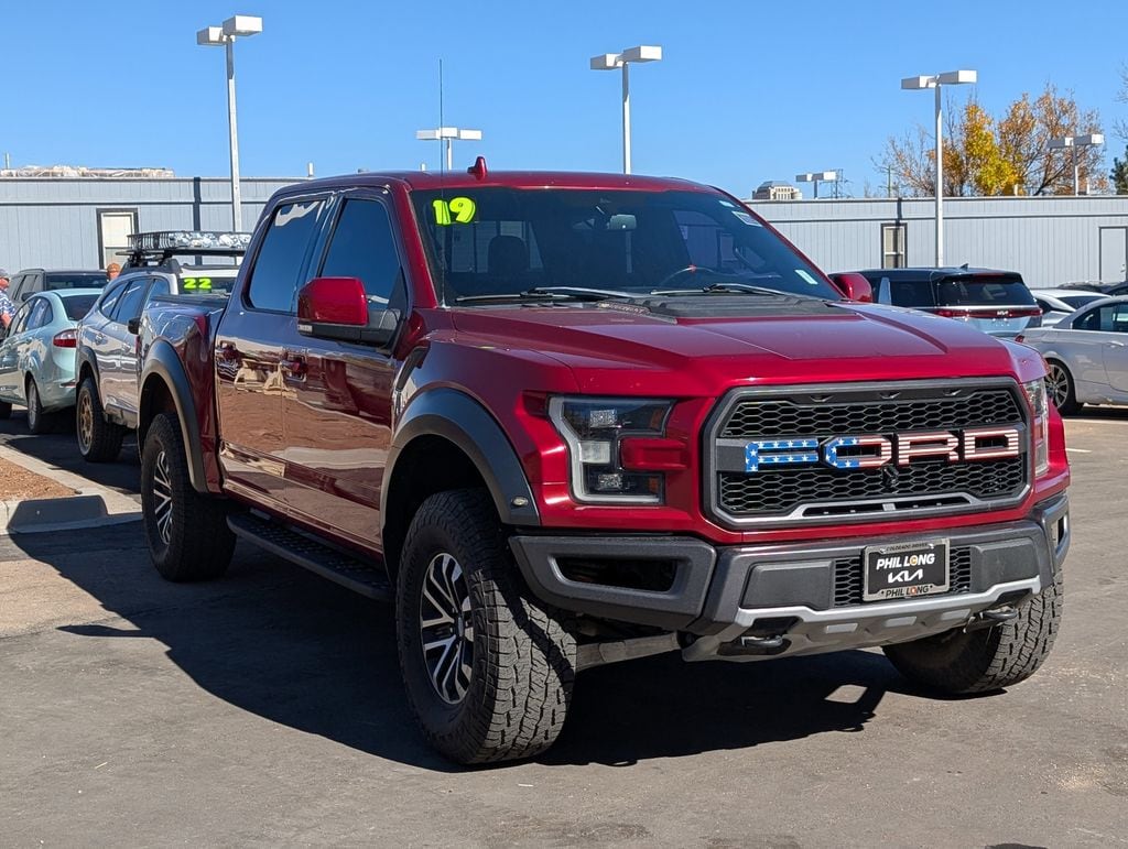 Used 2019 Ford F-150 Raptor Truck SuperCrew Cab