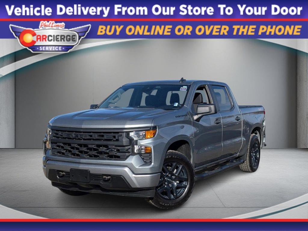 Used 2023 Chevrolet Silverado 1500 Custom Truck Crew Cab