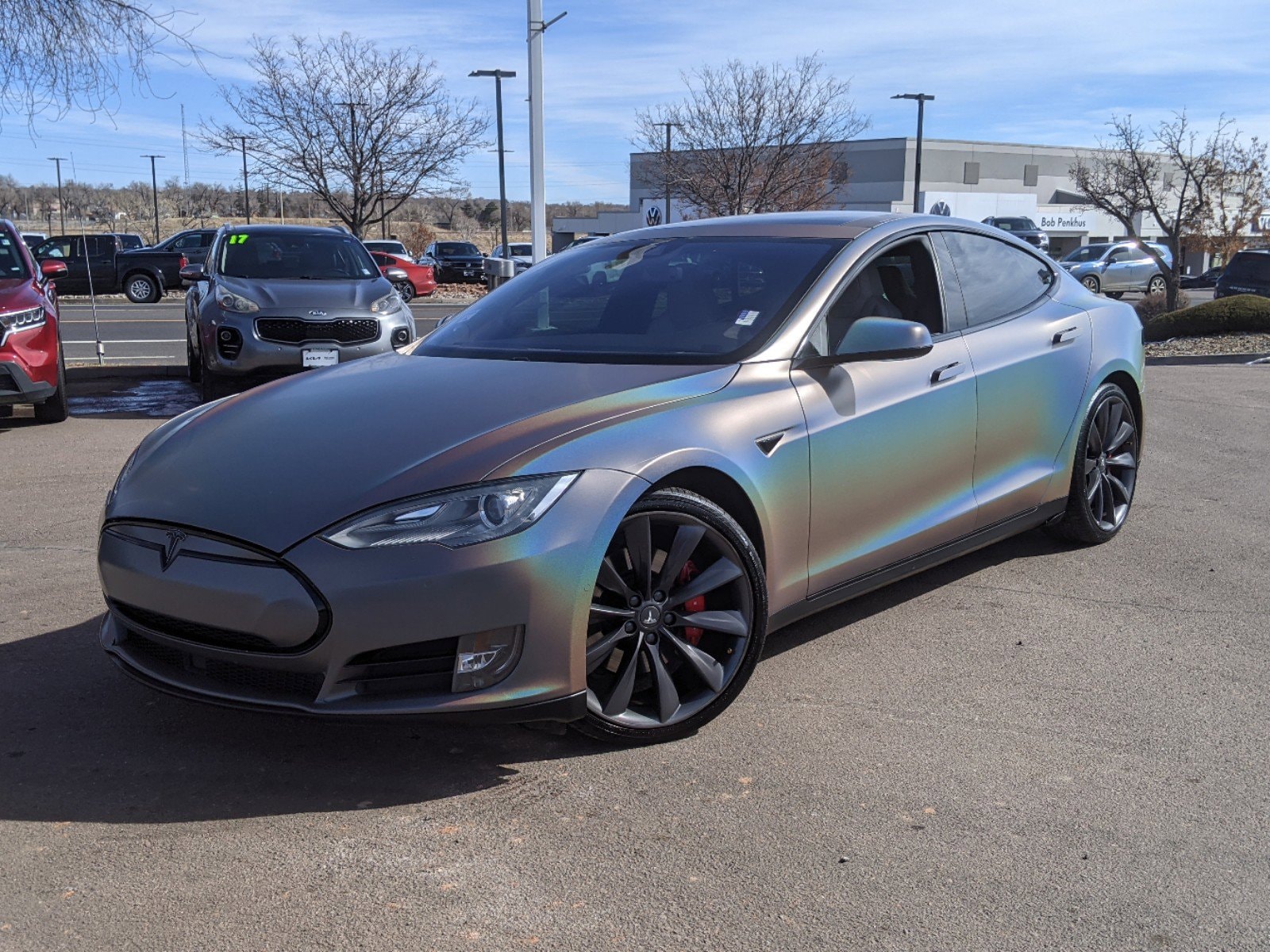 Used 2014 Tesla Model S S with VIN 5YJSA1H26EFP66955 for sale in Colorado Springs, CO