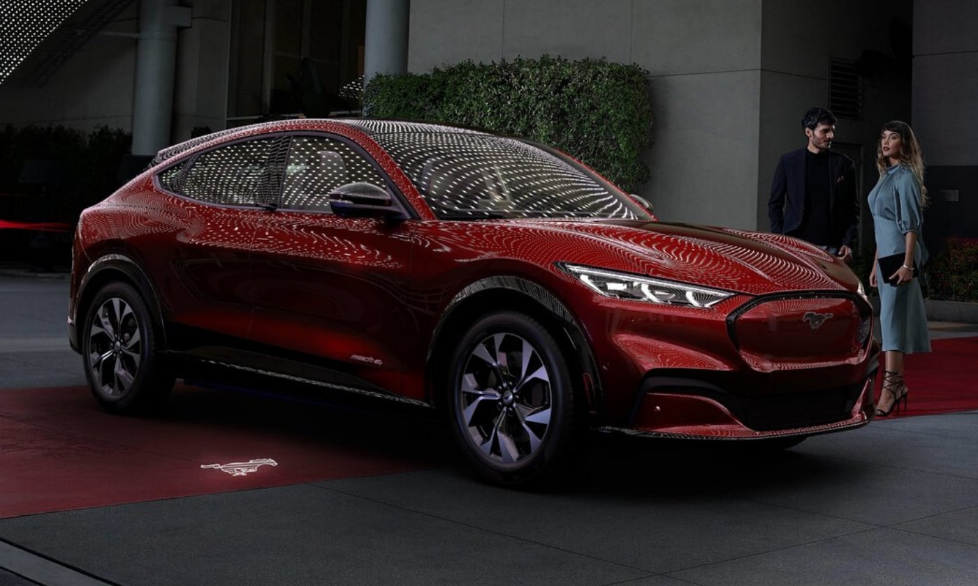 New 2021 Ford Mustang Mach-E electric crossover