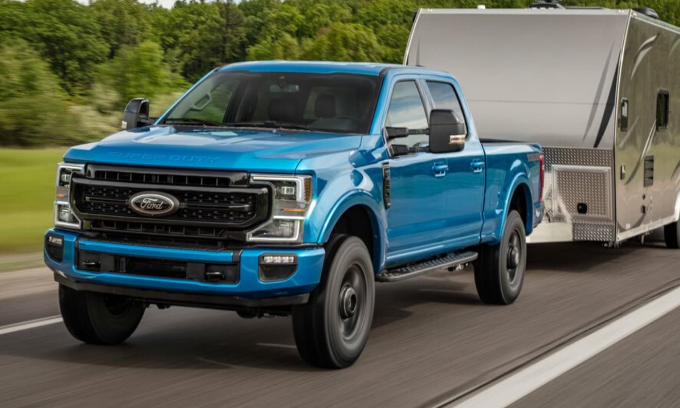 New Ford Super Duty Series heavy duty truck
