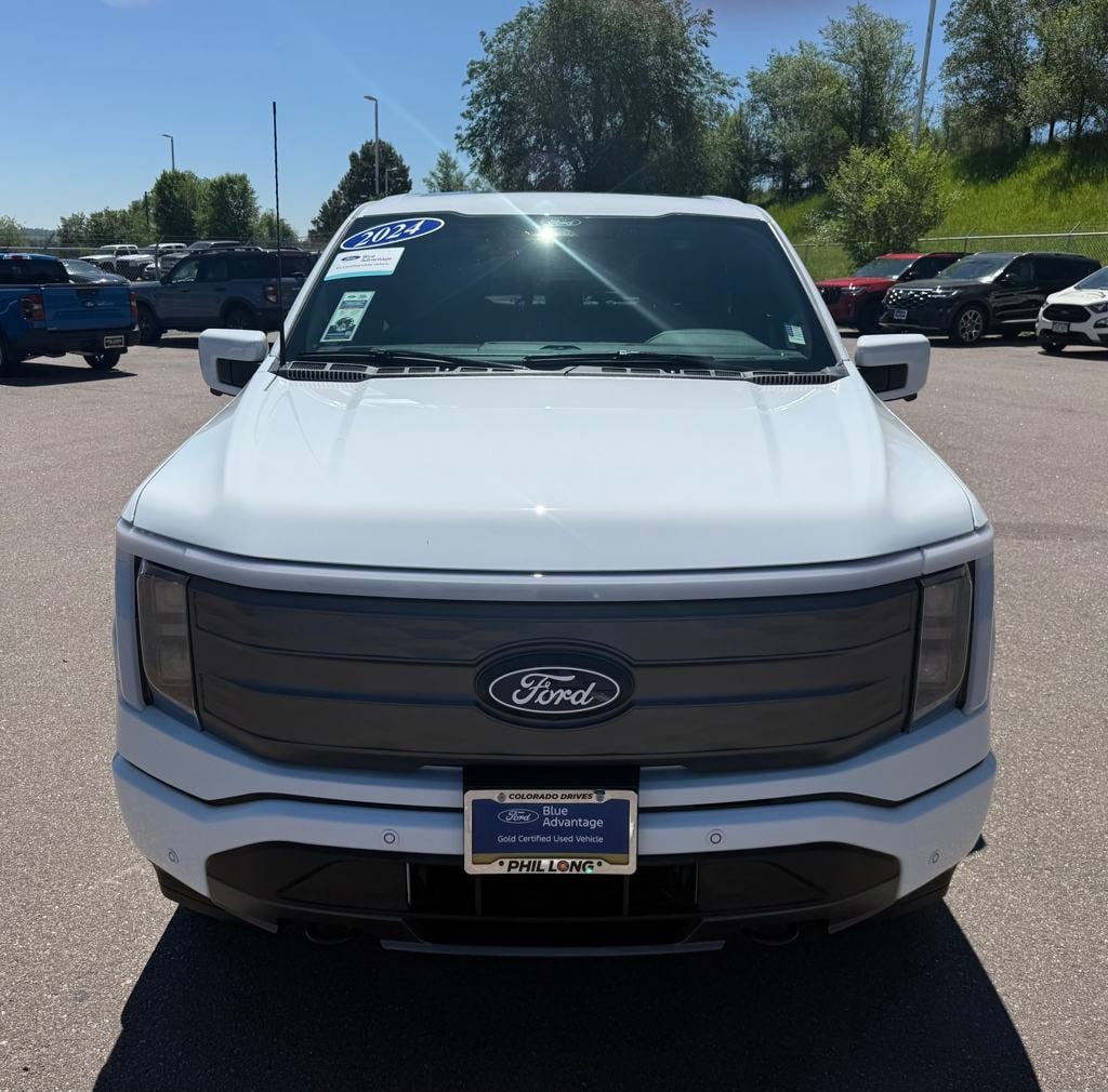 Used 2024 Ford F-150 Lightning Lariat with VIN 1FT6W5L79RWG26008 for sale in Colorado Springs, CO