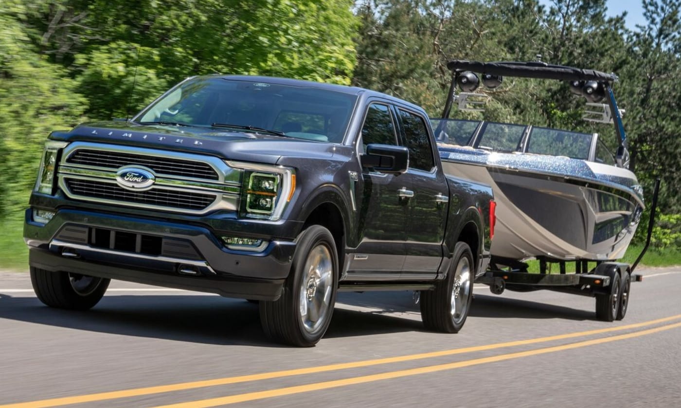 2021 Ford F-150 truck