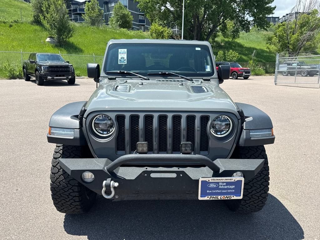 Certified 2021 Jeep Wrangler Unlimited Rubicon with VIN 1C4HJXFG0MW710466 for sale in Colorado Springs, CO