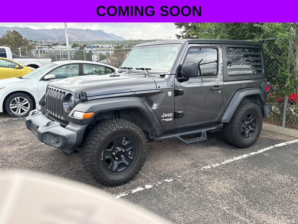 Certified 2019 Jeep Wrangler Sport SUV