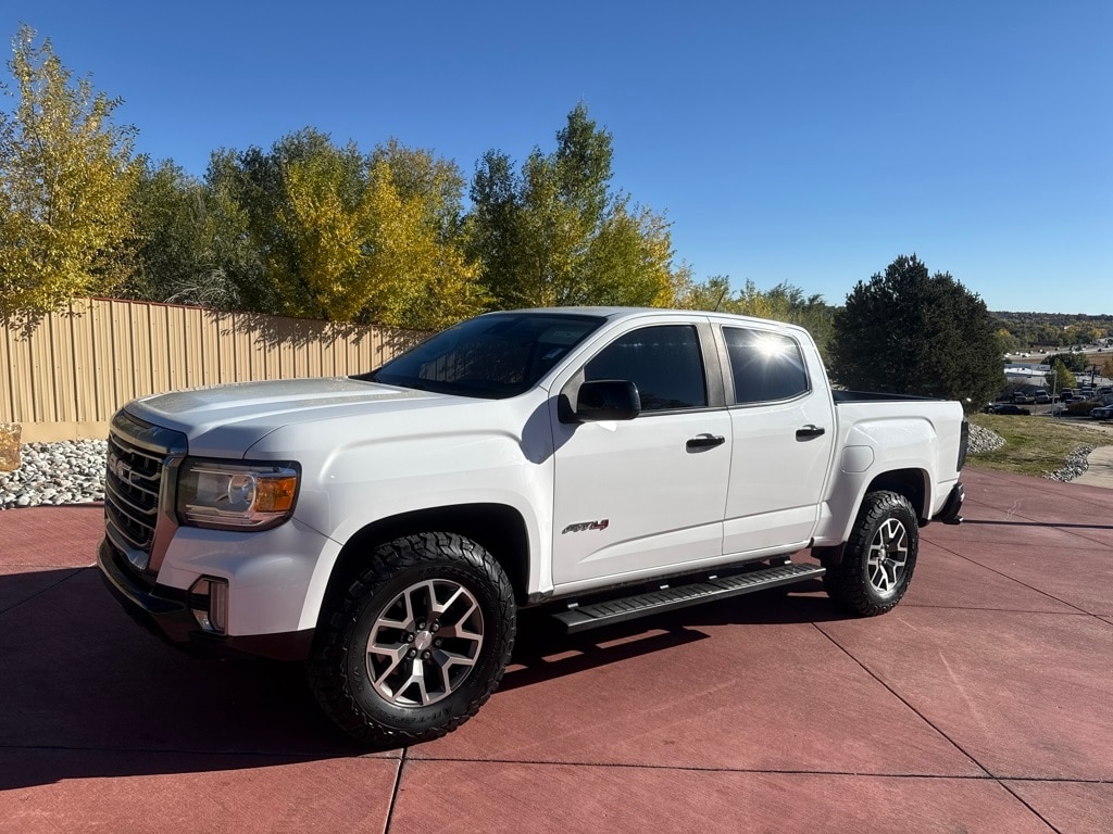 Used 2021 GMC Canyon AT4 w/Leather Truck