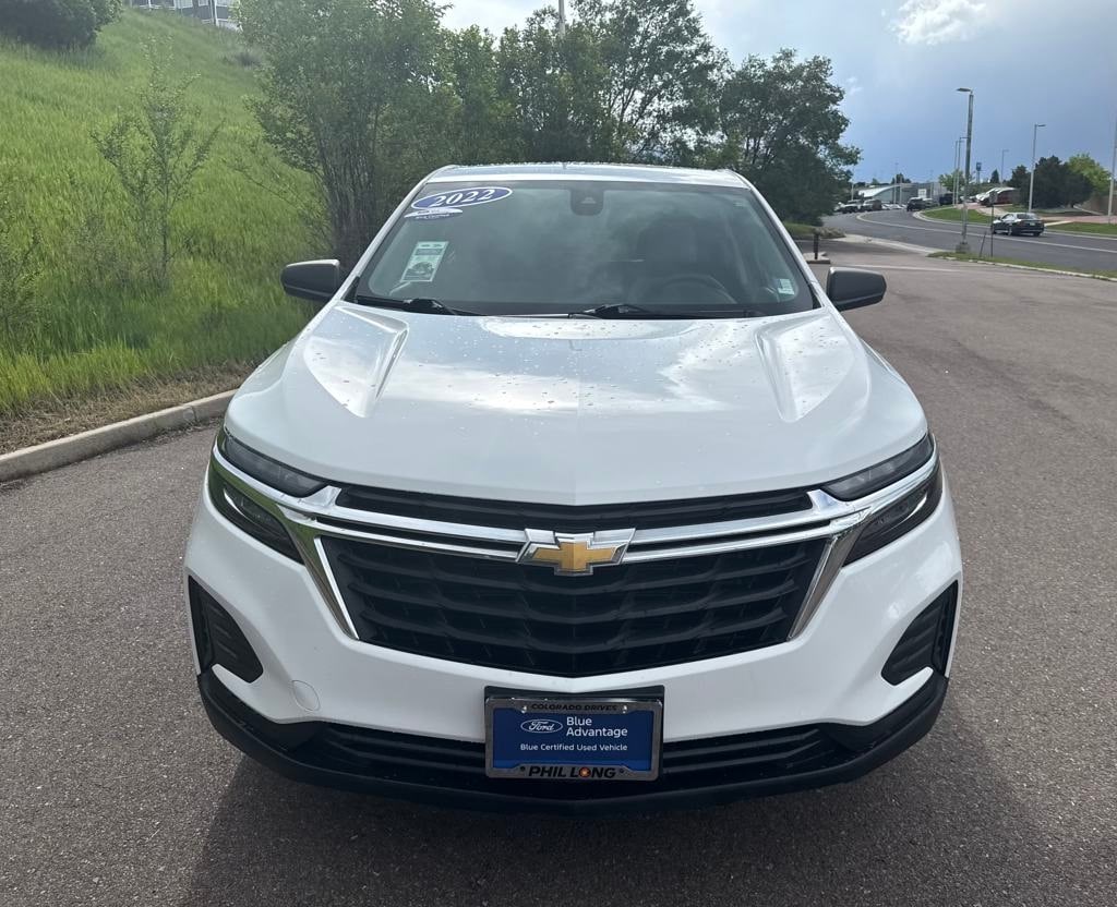 Used 2022 Chevrolet Equinox LS with VIN 3GNAXSEV4NS176282 for sale in Colorado Springs, CO