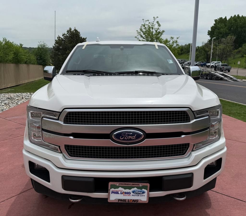 Certified 2018 Ford F-150 Platinum with VIN 1FTEW1EGXJFA95617 for sale in Colorado Springs, CO