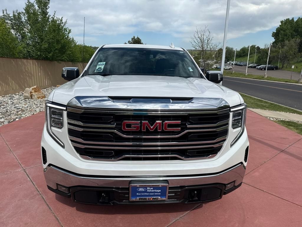 Certified 2022 GMC Sierra 1500 SLT with VIN 3GTUUDED9NG677480 for sale in Colorado Springs, CO