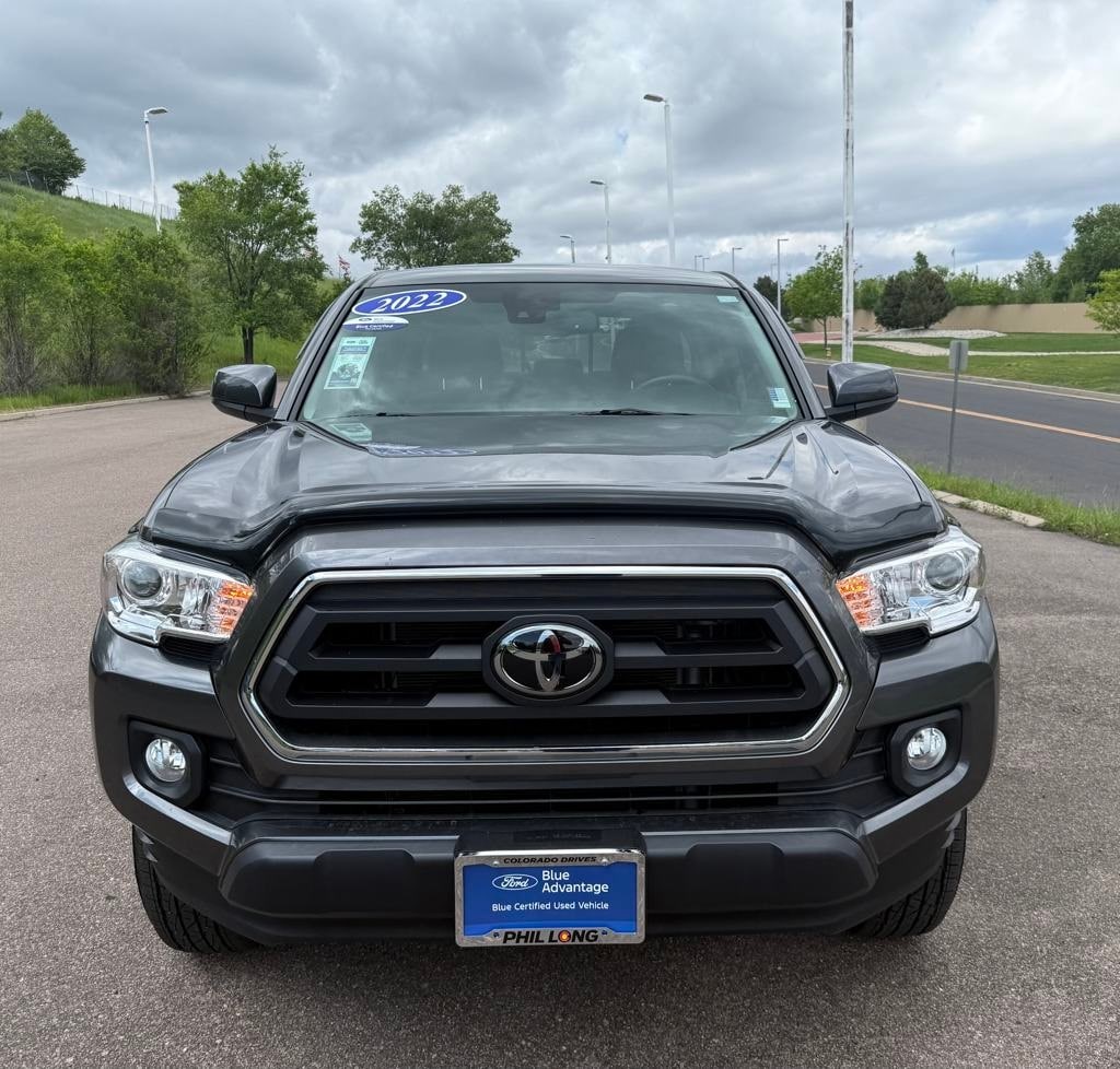 Used 2022 Toyota Tacoma SR5 with VIN 3TYCZ5AN8NT093692 for sale in Colorado Springs, CO