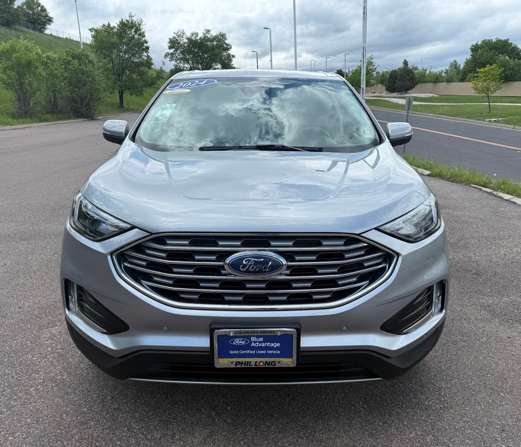 Used 2024 Ford Edge Titanium with VIN 2FMPK4K94RBA53870 for sale in Colorado Springs, CO