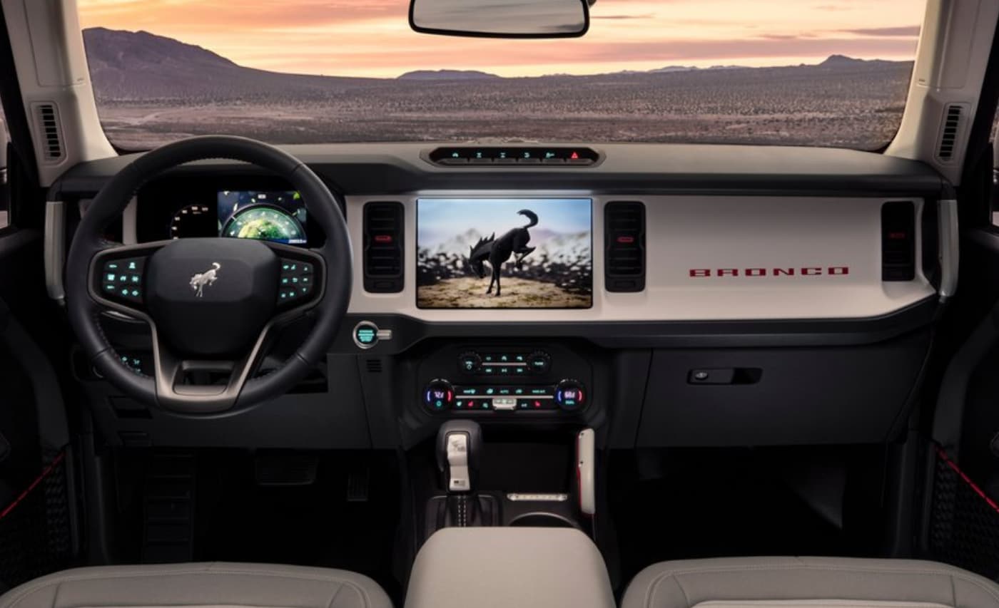 Ford Bronco 2021 Interior