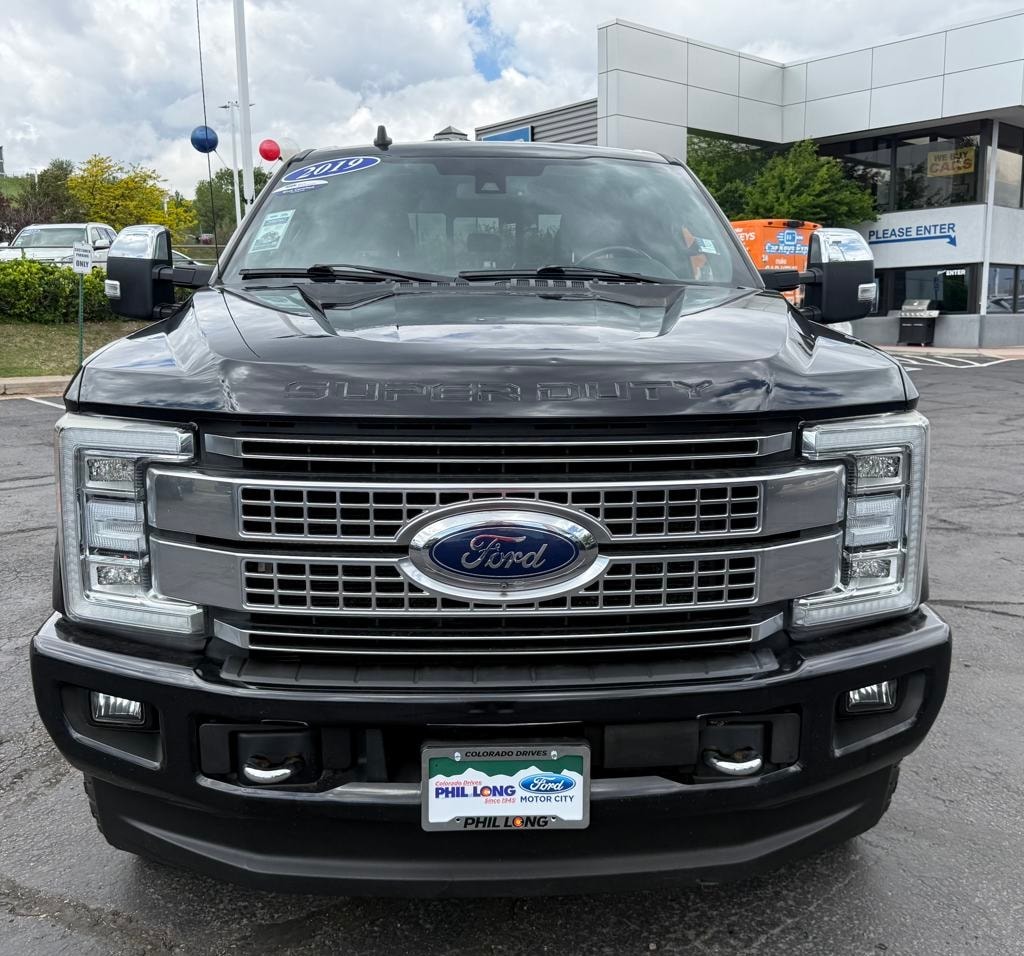 Used 2019 Ford F-350 Super Duty Platinum with VIN 1FT8W3BT9KEC08152 for sale in Colorado Springs, CO