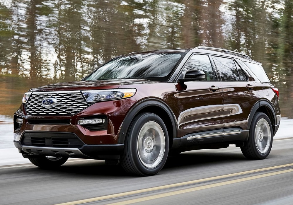 2020 Ford Explorer in Rich Copper Metallic