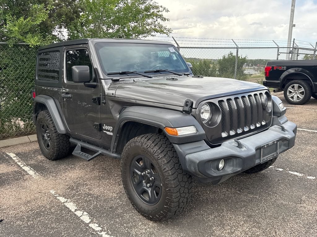 Certified 2019 Jeep Wrangler Sport SUV
