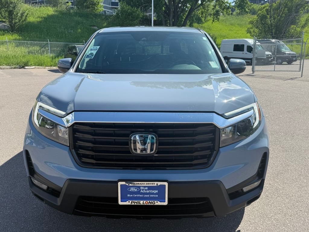 Certified 2022 Honda Ridgeline RTL-E with VIN 5FPYK3F73NB039779 for sale in Colorado Springs, CO
