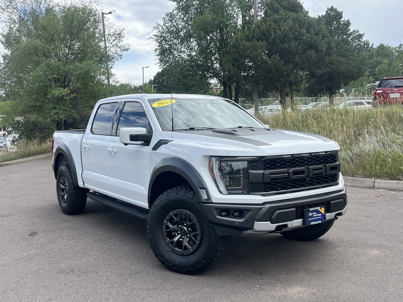 Certified 2022 Ford F-150 Raptor with VIN 1FTFW1RG2NFB50646 for sale in Colorado Springs, CO