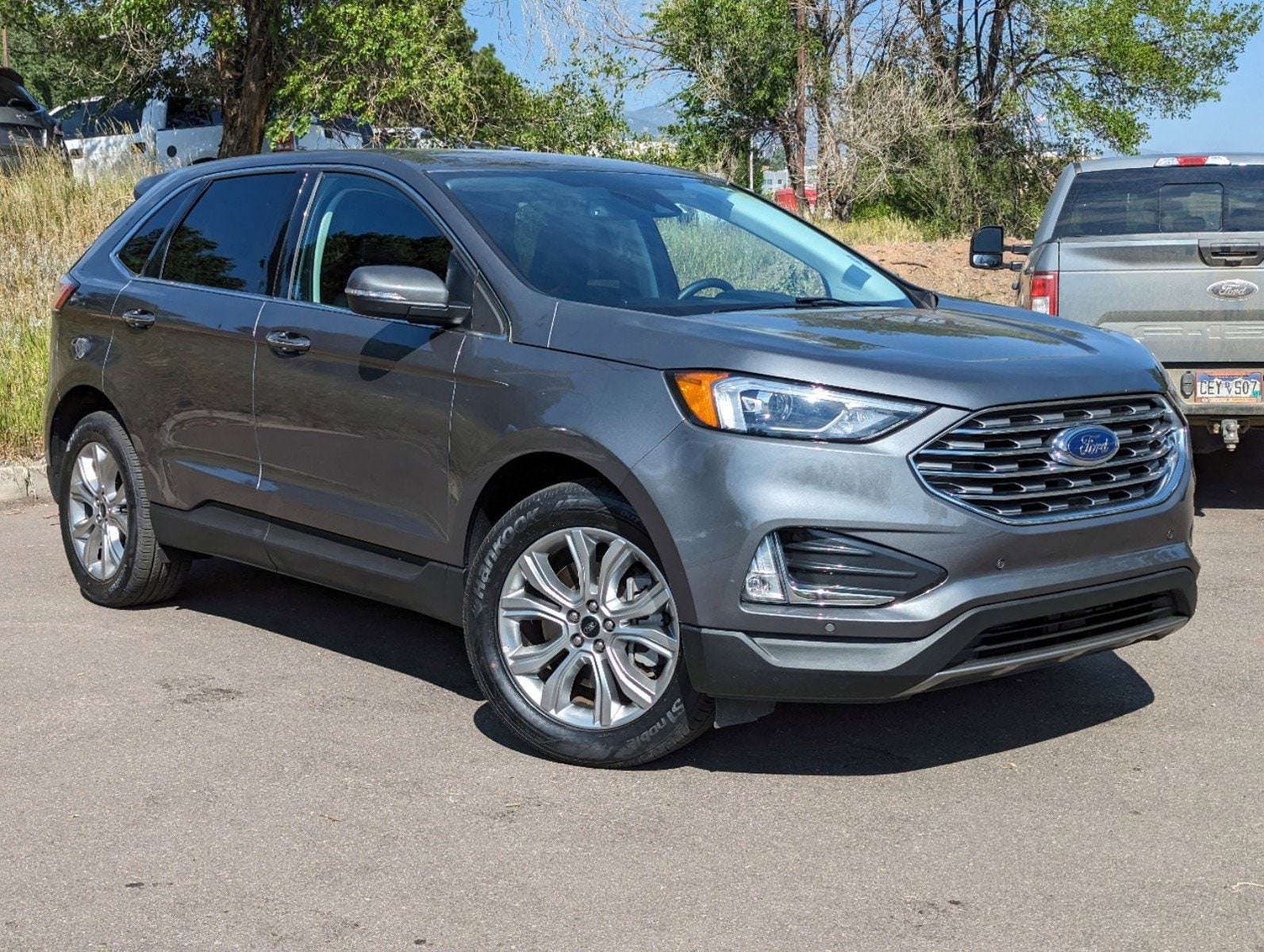 Certified 2024 Ford Edge Titanium with VIN 2FMPK4K9XRBA37575 for sale in Colorado Springs, CO