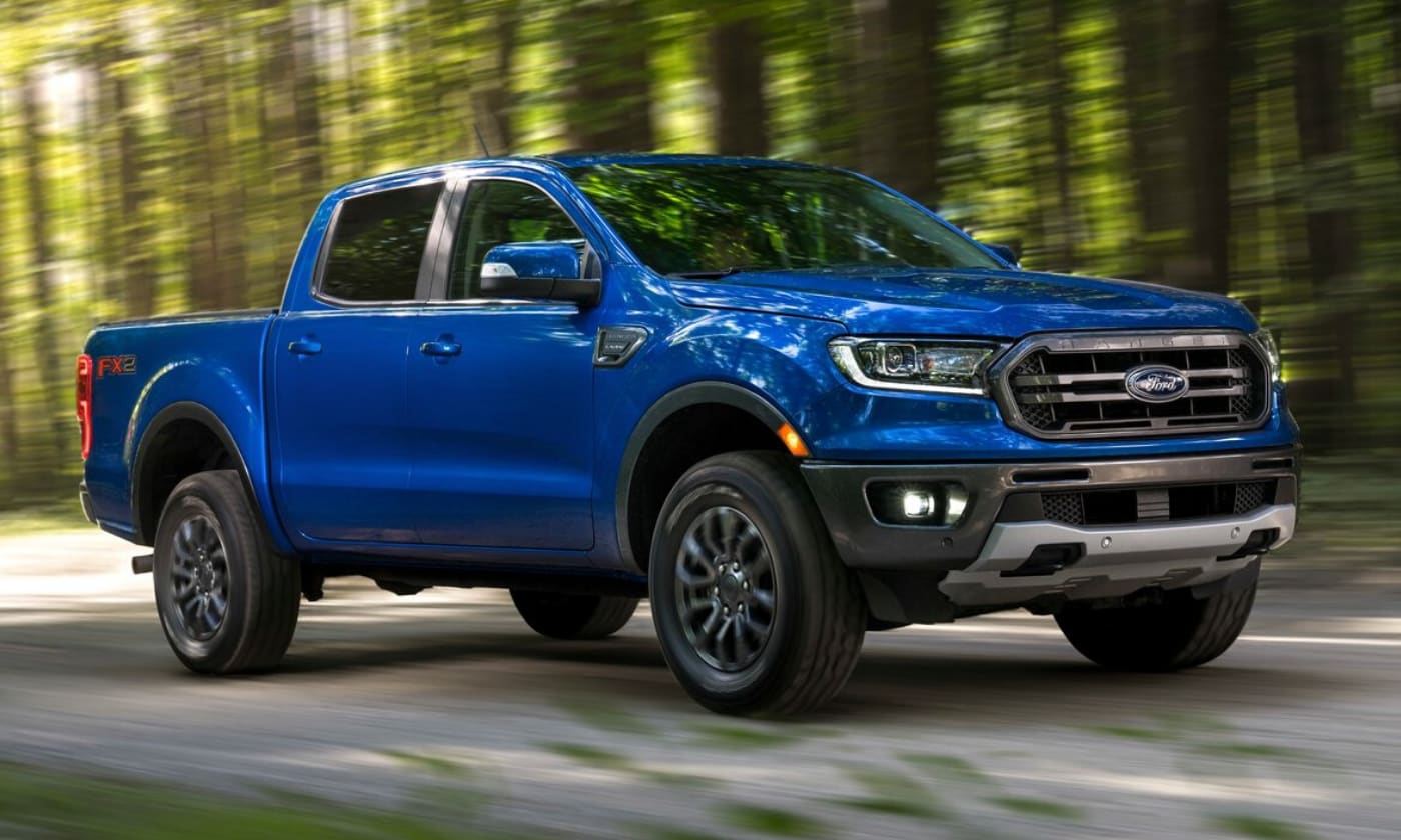 New Ford Ranger truck