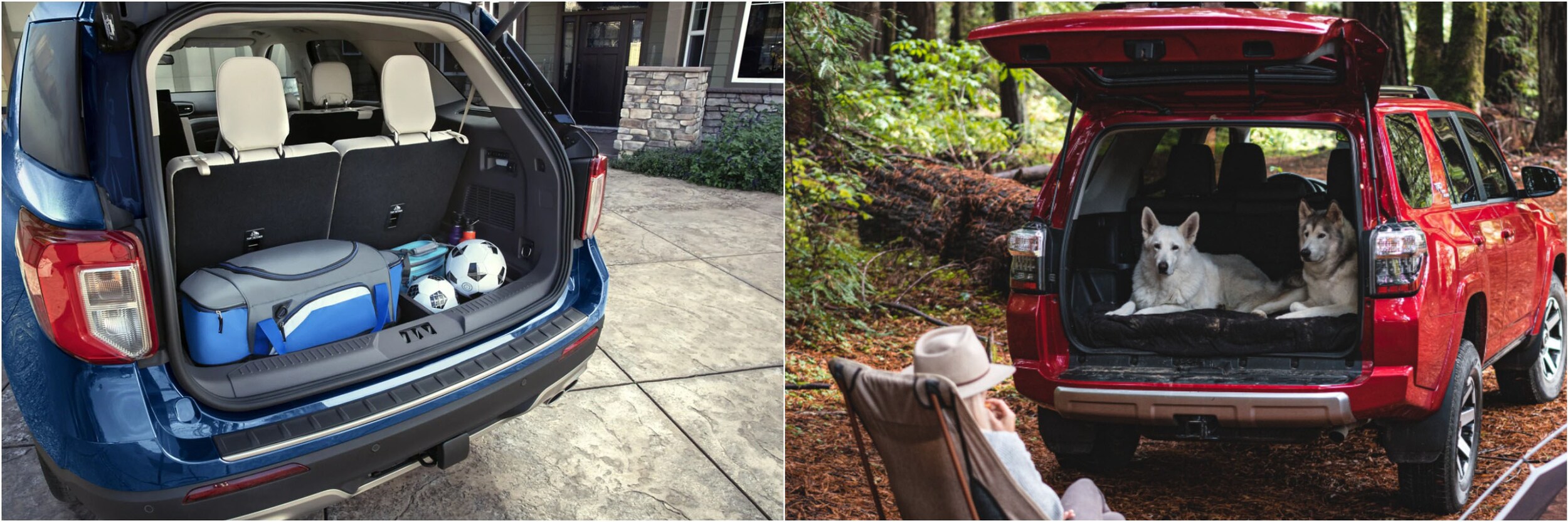 2021 Ford Explorer Vs. 2021 Toyota 4Runner Storage