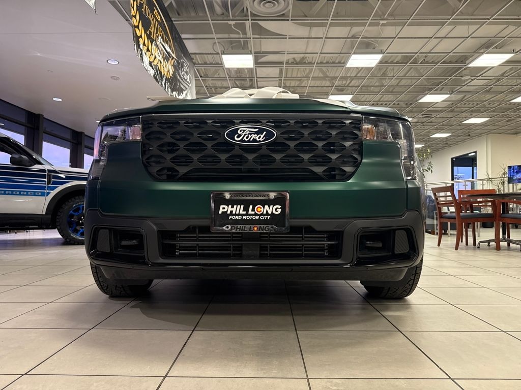 New 2025 Ford Maverick XLT Green Matte Wrap Truck