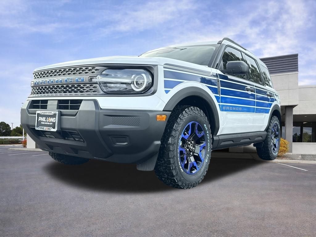 New 2025 Ford Bronco Sport Big Bend Blue Freewheelin Edition SUV