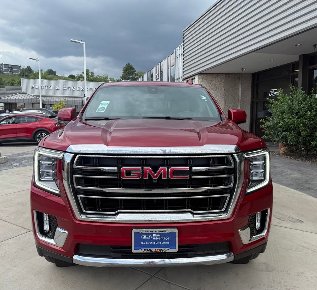 Certified 2021 GMC Yukon SLT with VIN 1GKS2BKD4MR200674 for sale in Colorado Springs, CO