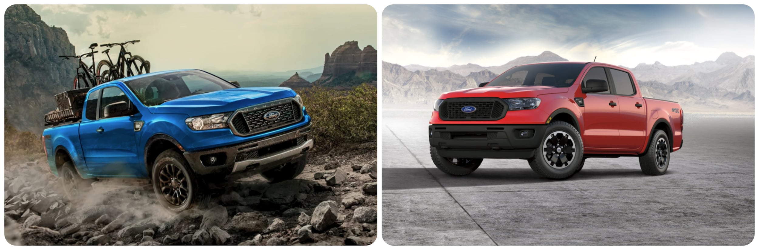 2022-and-2021-ford-ranger-side-by-side-view