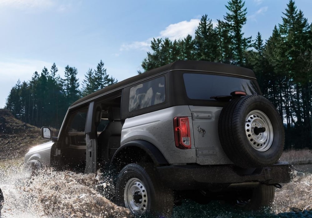 New 2021 Ford Bronco water fording