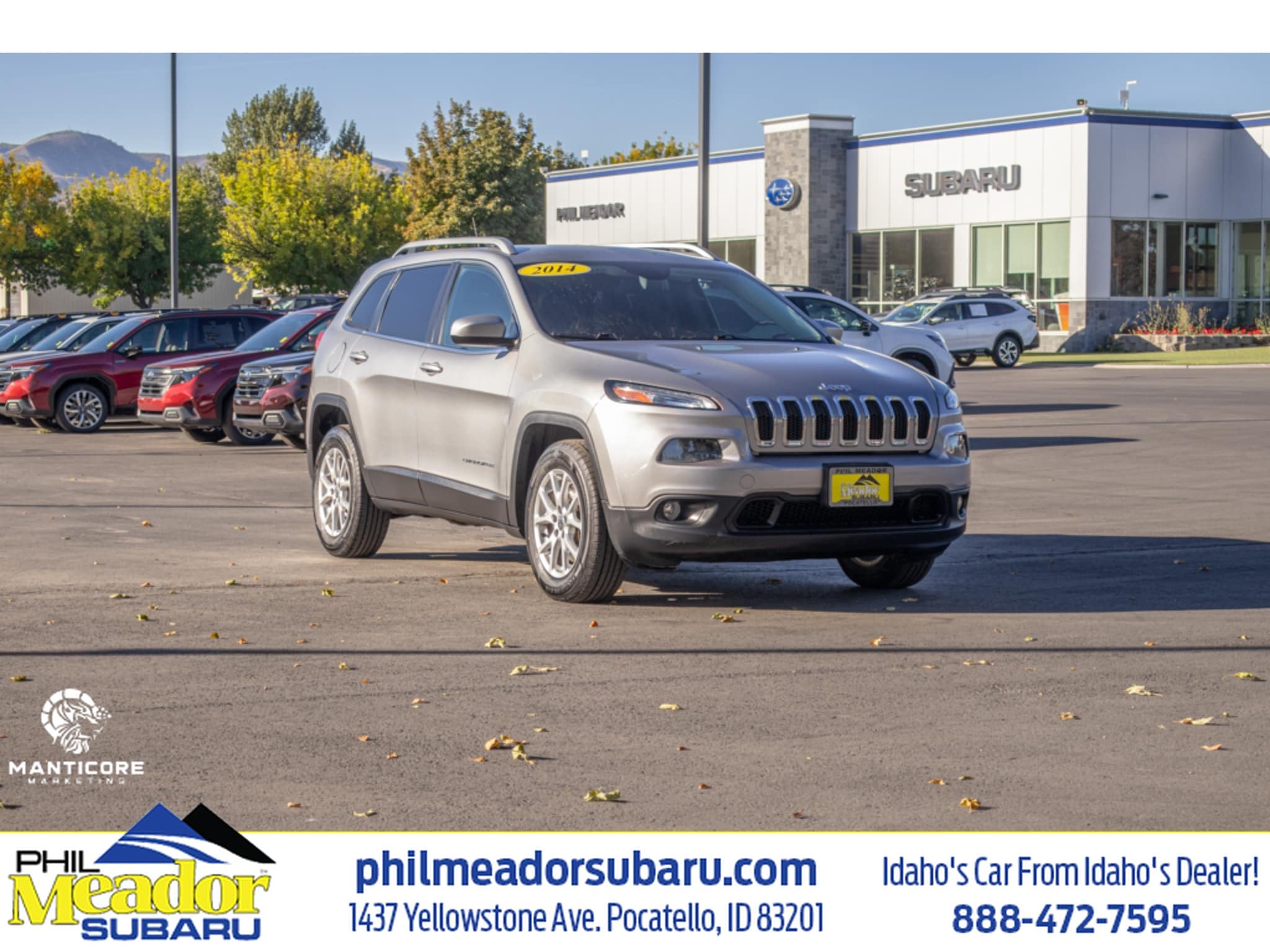Used 2014 Jeep Cherokee Latitude with VIN 1C4PJMCS6EW248449 for sale in Pocatello, ID