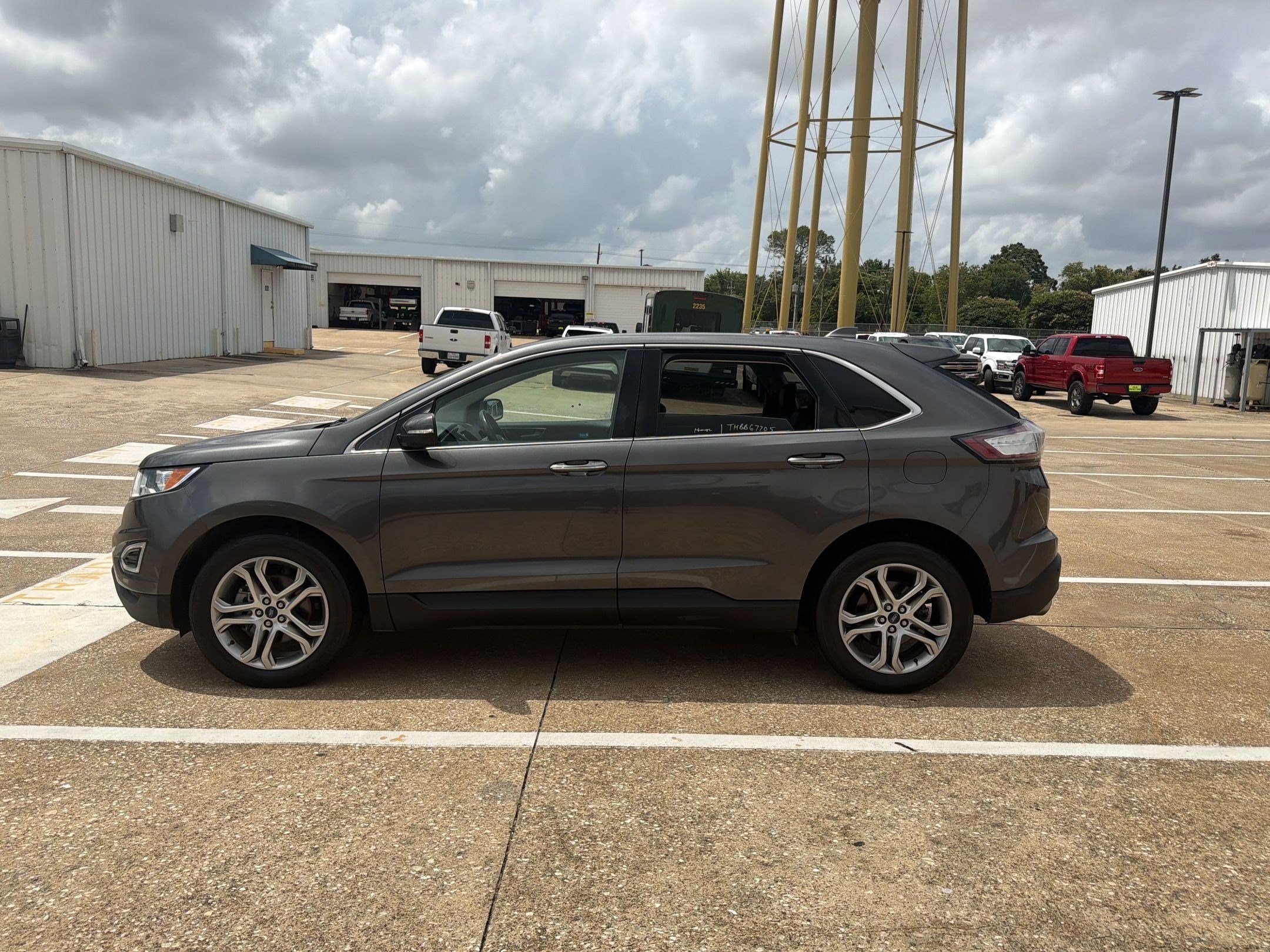 Used 2017 Ford Edge Titanium with VIN 2FMPK3K91HBB67205 for sale in Nederland, TX