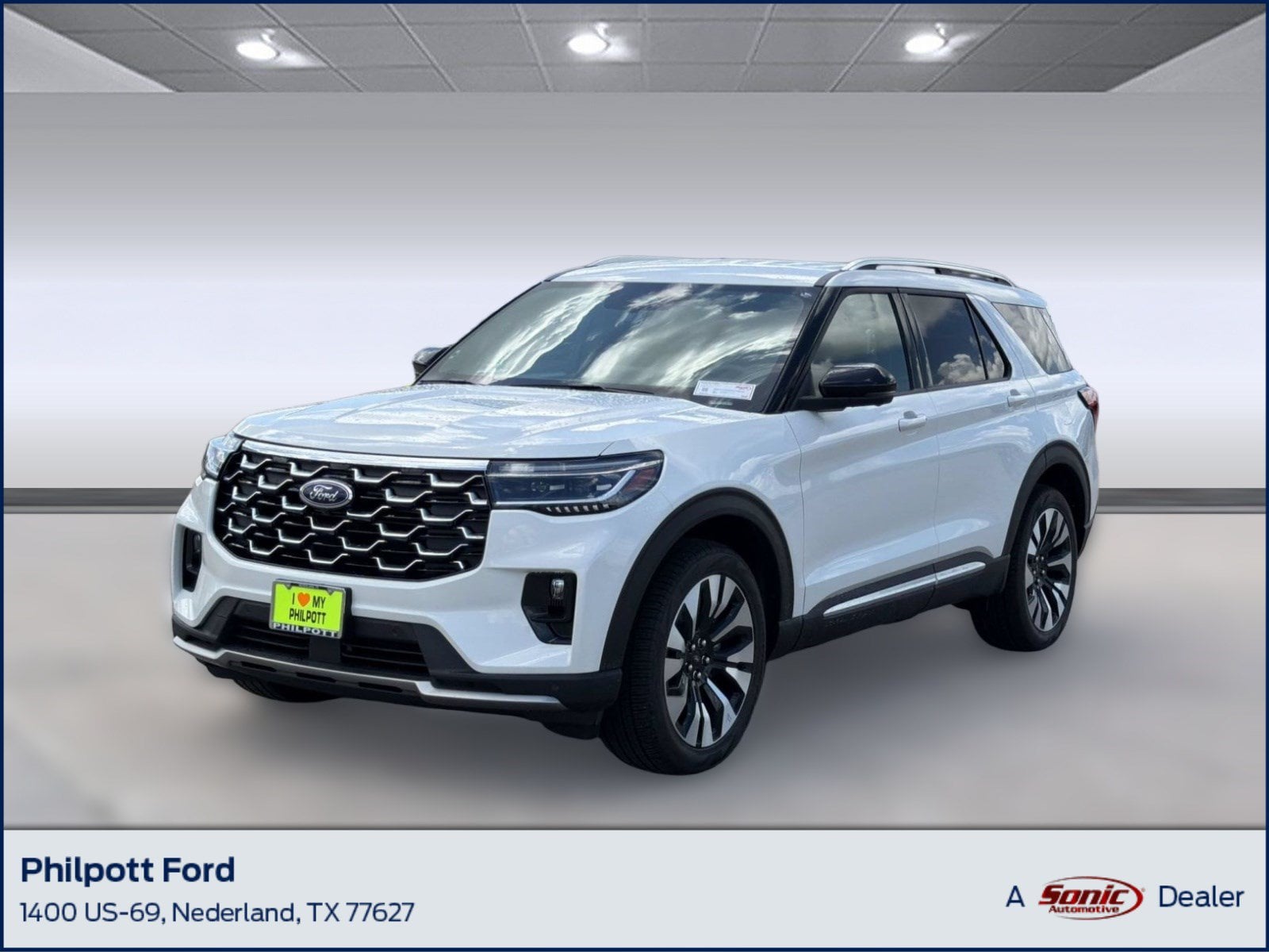 New 2026 Ford Explorer Platinum