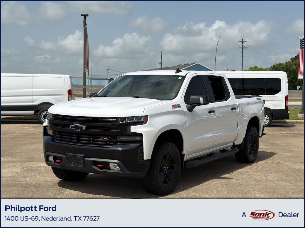 Used 2019 Chevrolet Silverado 1500 LT Trail Boss Truck Crew Cab