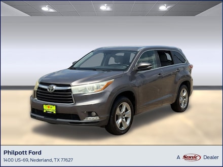 Used 2016 Toyota Highlander Limited SUV for sale in Nederland, TX