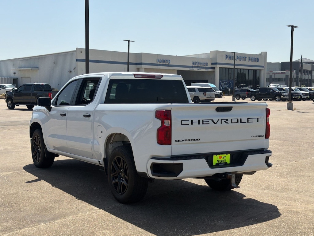 Used 2025 Chevrolet Silverado 1500 Custom Truck Crew Cab