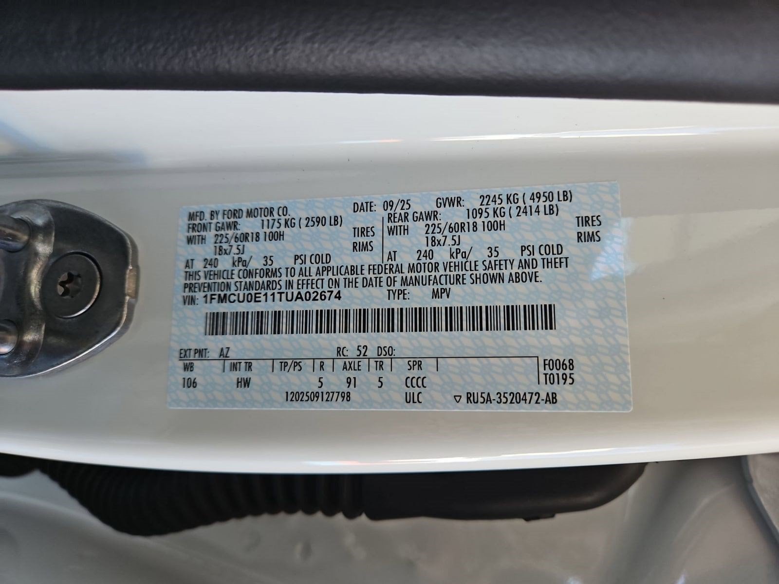 2026 Ford Escape Plug-in hybrid PHEV - Photo 20