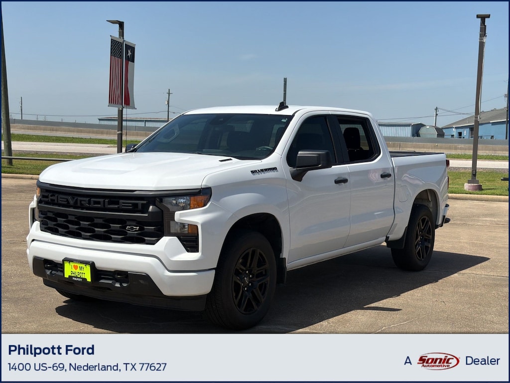 Used 2025 Chevrolet Silverado 1500 Custom Truck Crew Cab