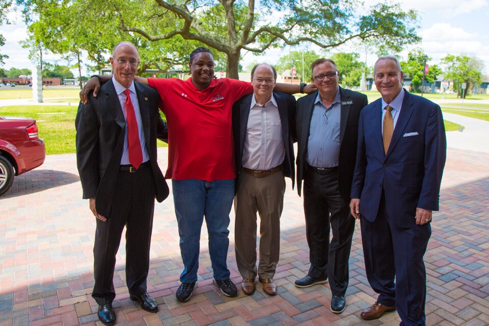 Dr. Kenneth Evans, Fred Ryans, Charlie Cooper, Daren Granger, Bob Thewman