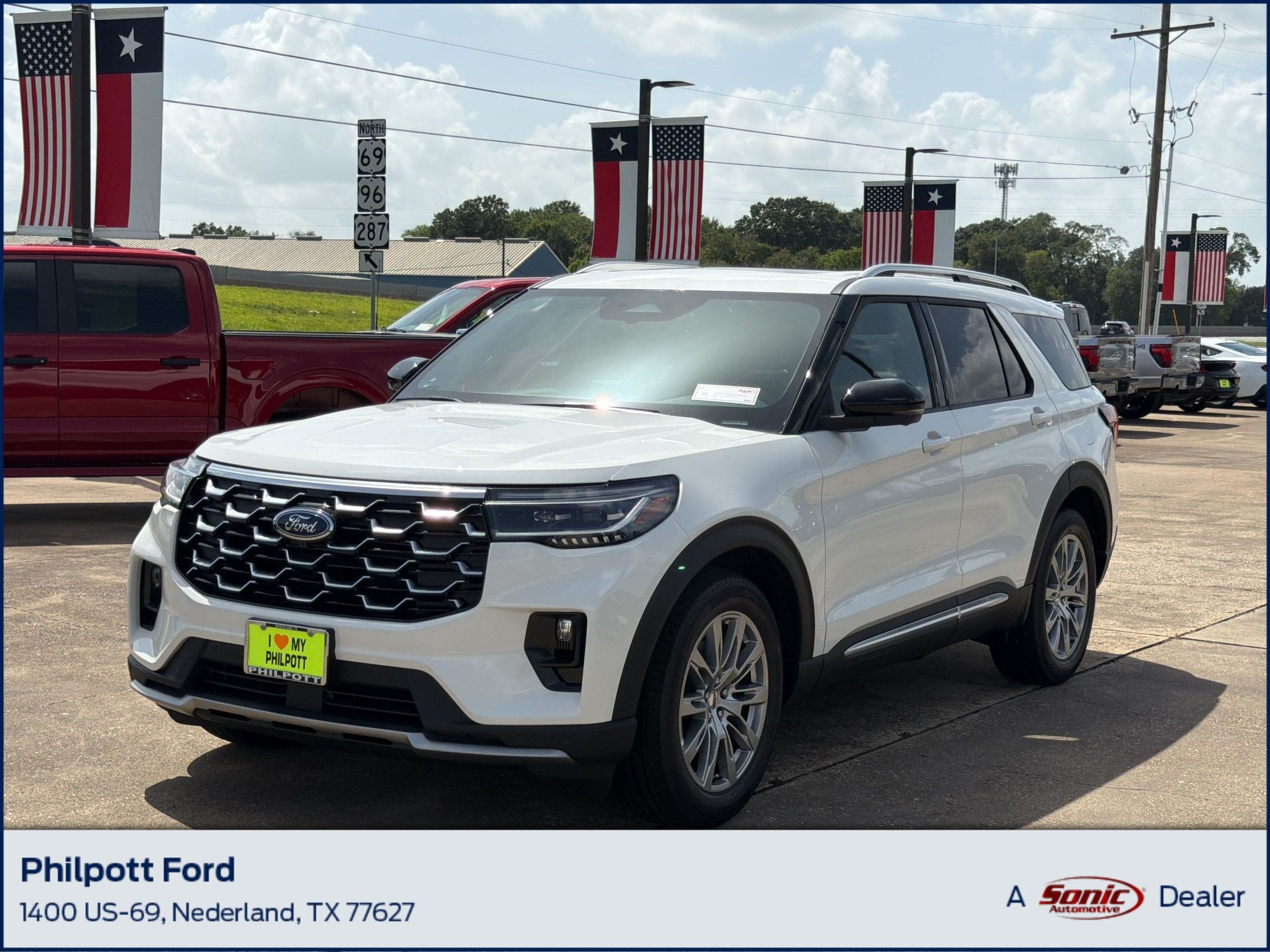 New 2026 Ford Explorer Platinum