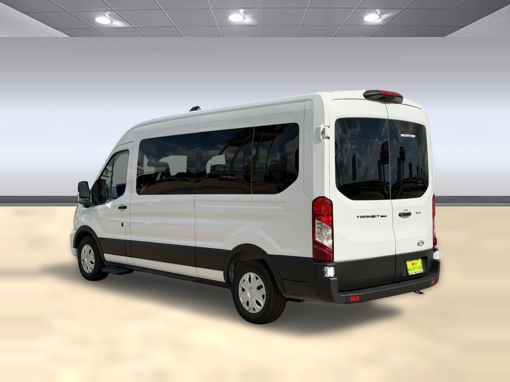 New 2026 Ford Transit-350 Passenger XLT Wagon Medium Roof Van