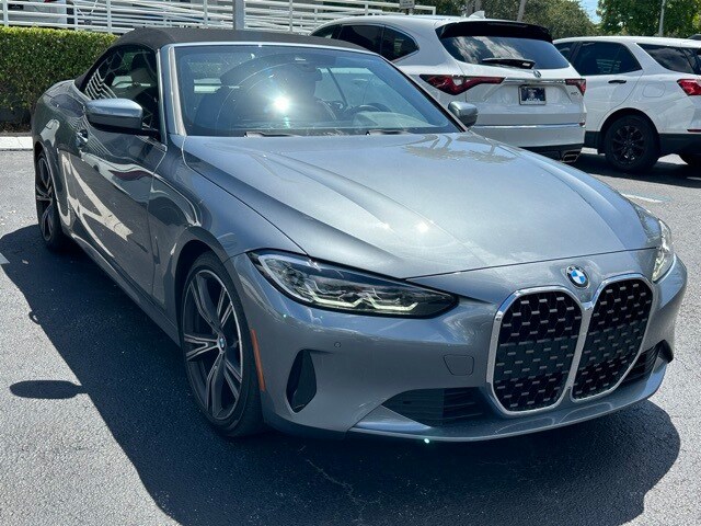 Used 2022 BMW 4 Series 430i with VIN WBA23AT04NCJ63643 for sale in Lighthouse Point, FL