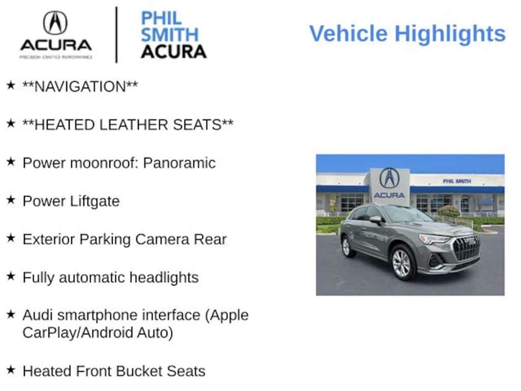 Used 2025 Audi Q3 Premium SUV