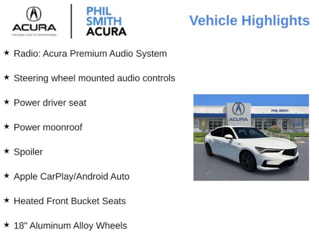 Used 2024 Acura Integra A-Spec Package Hatchback