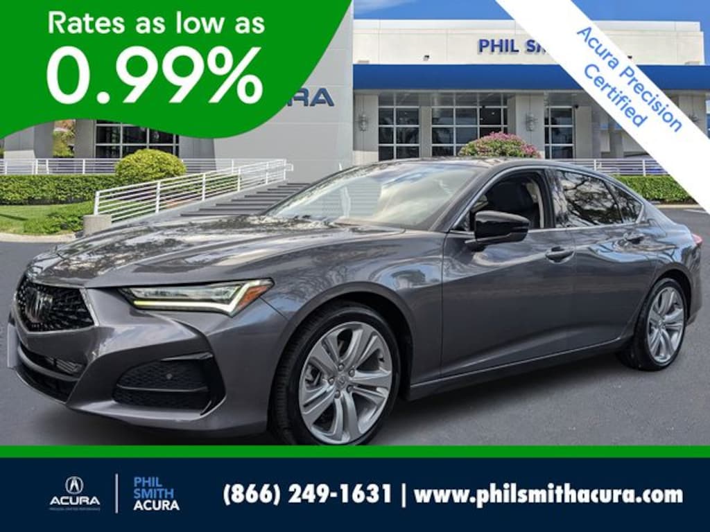 Certified 2023 Acura TLX Technology Package Sedan