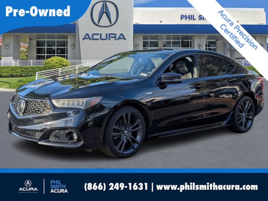Certified 2020 Acura TLX 2.4L A-Spec Pkg Sedan